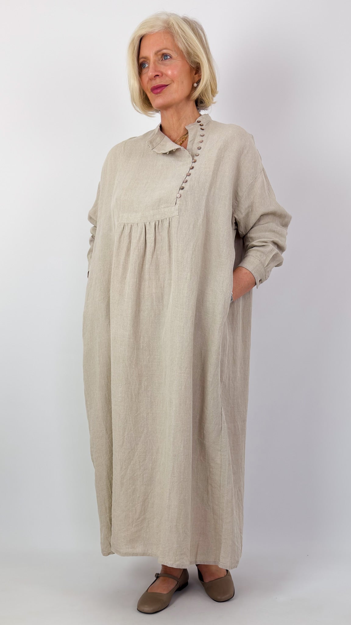Ichi Antiquities 911 Dress Natural