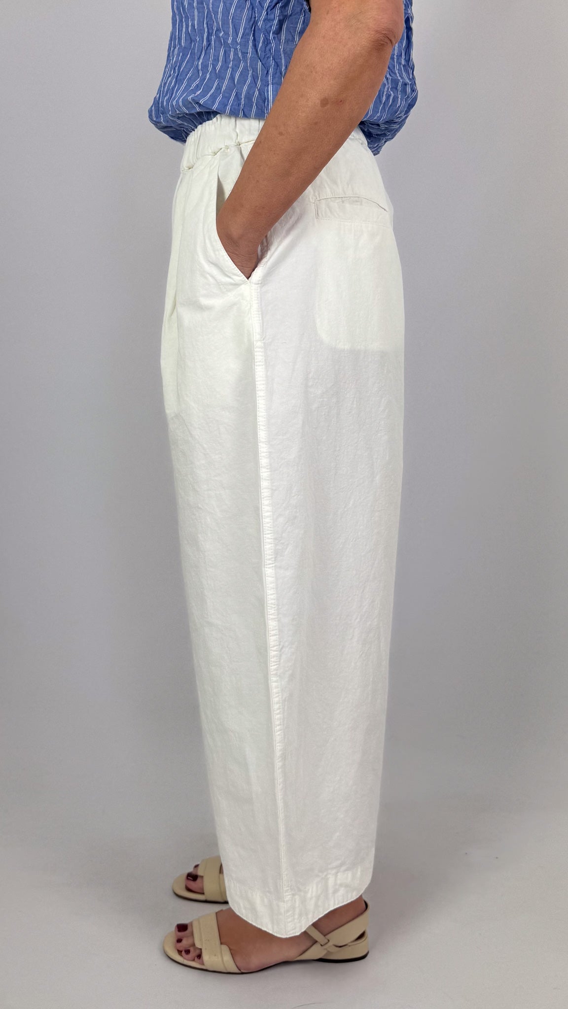 Pas De Calais 8697 Trousers Off-White
