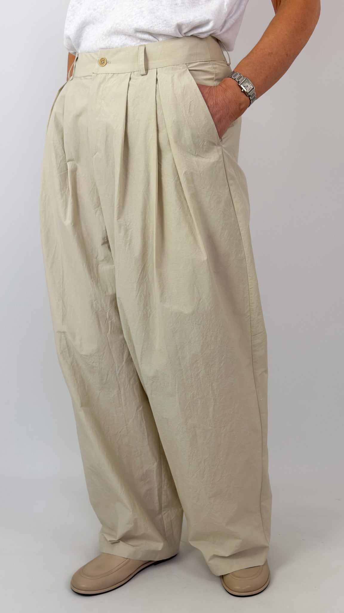 Apuntob 2048 Trousers Cappuccino