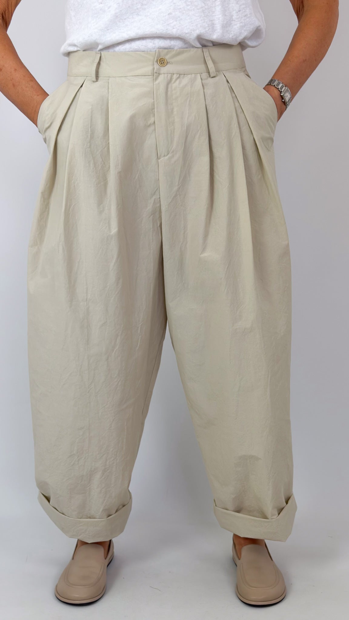 Apuntob 2048 Trousers Cappuccino