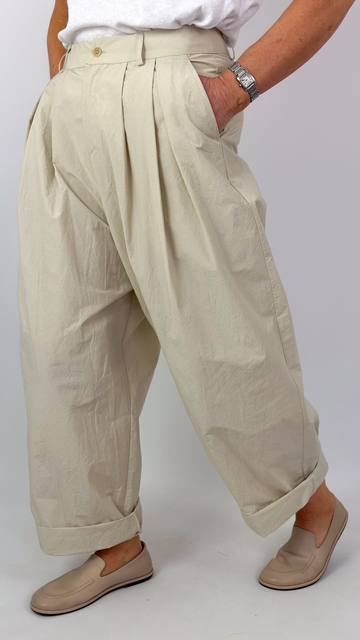 Apuntob 2048 Trousers Cappuccino