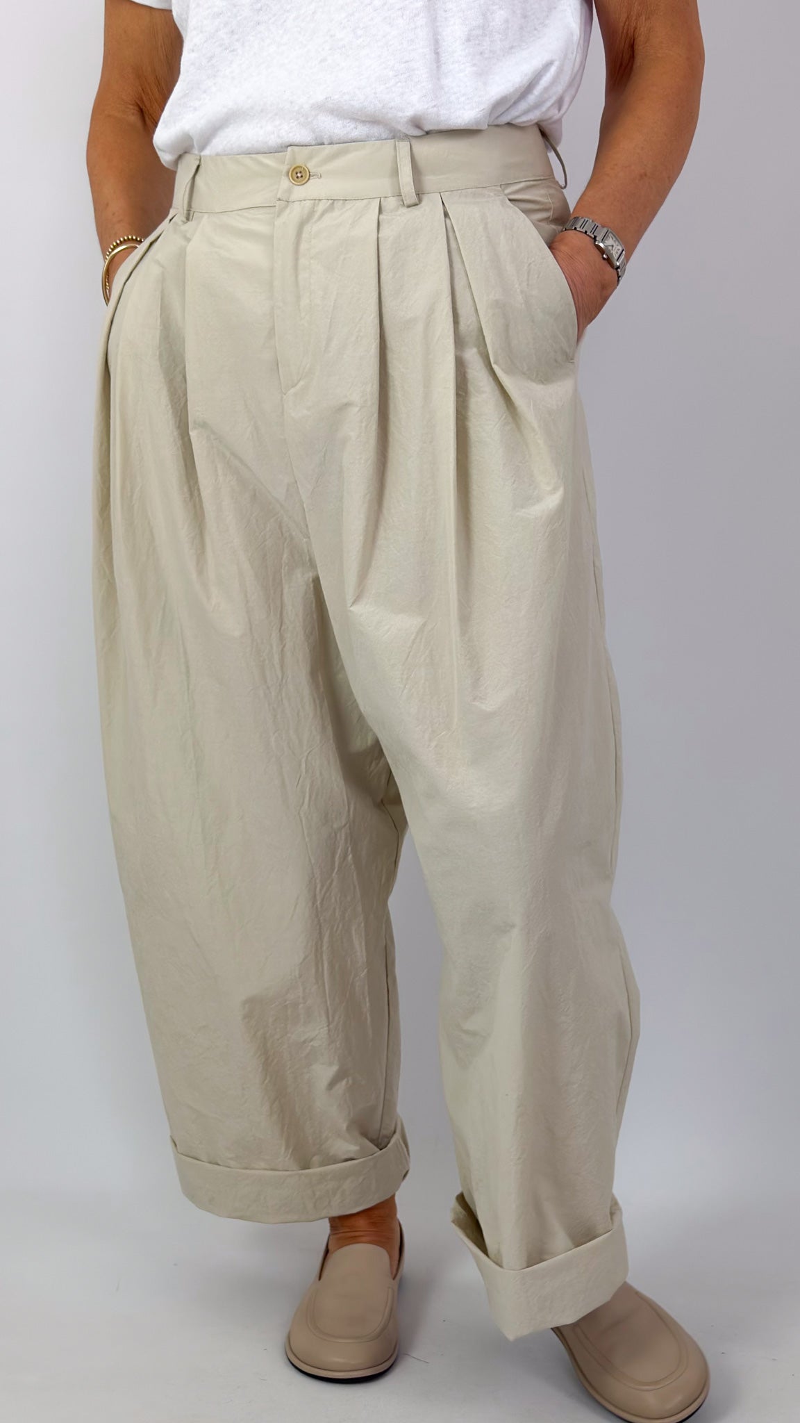Apuntob 2048 Trousers Cappuccino