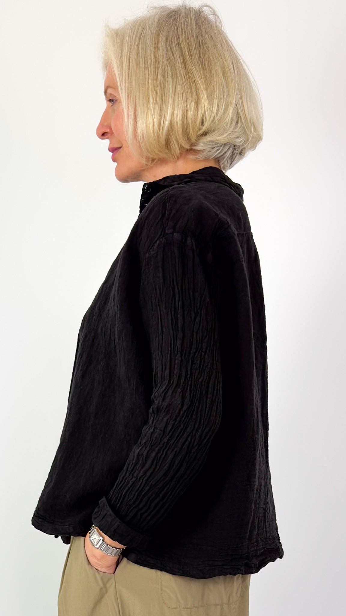 Manuelle Guibal 7079 Natsu Blouse Onyx