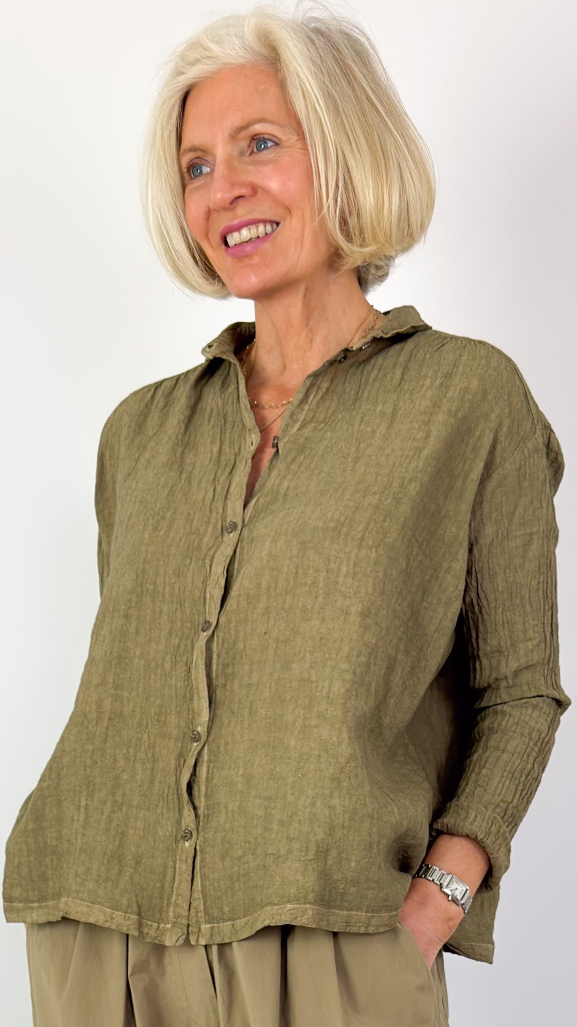 Manuelle Guibal 7079 Natsu Blouse Gold