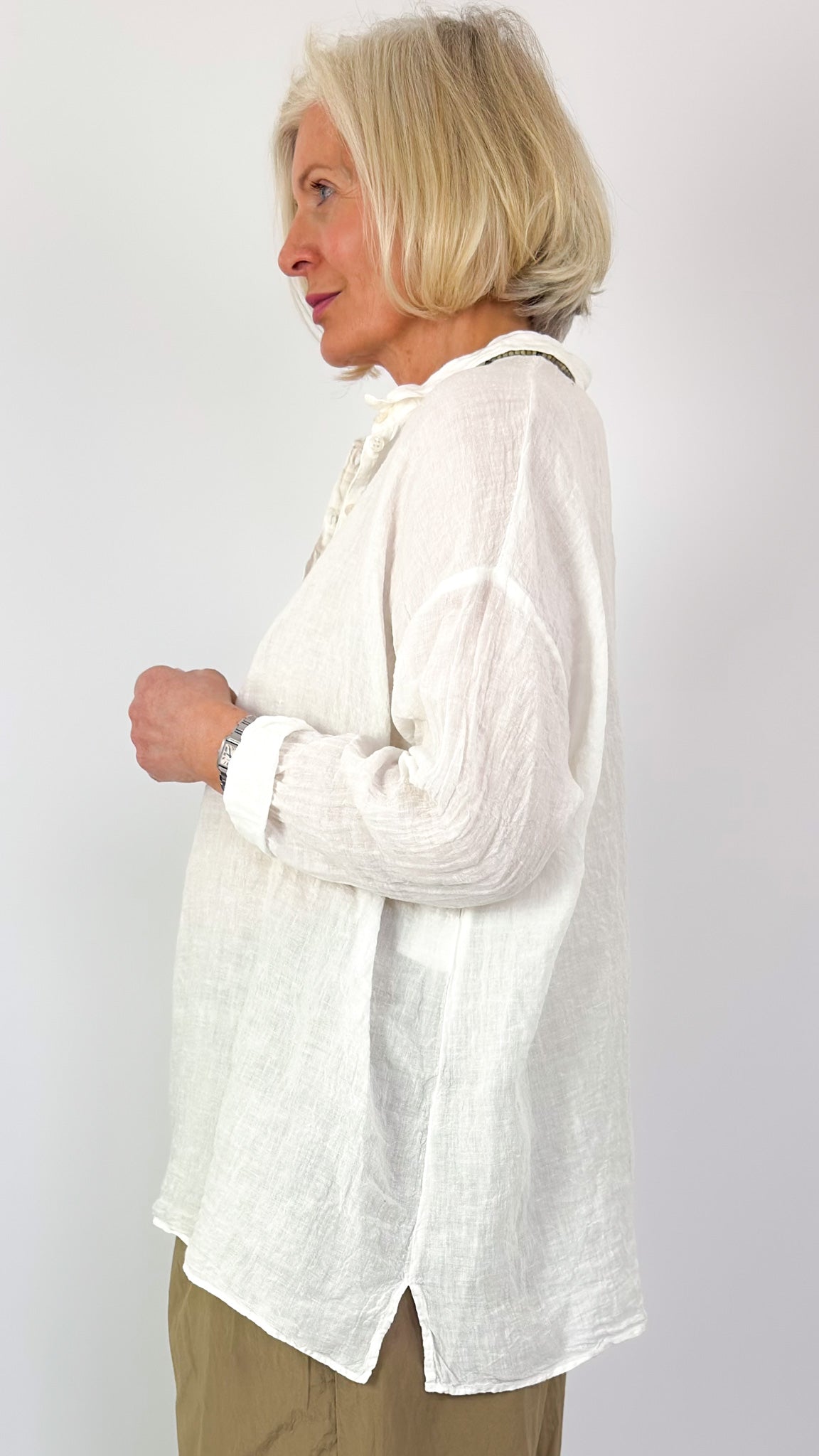 Manuelle Guibal 7082 Natsu Blouse Milk