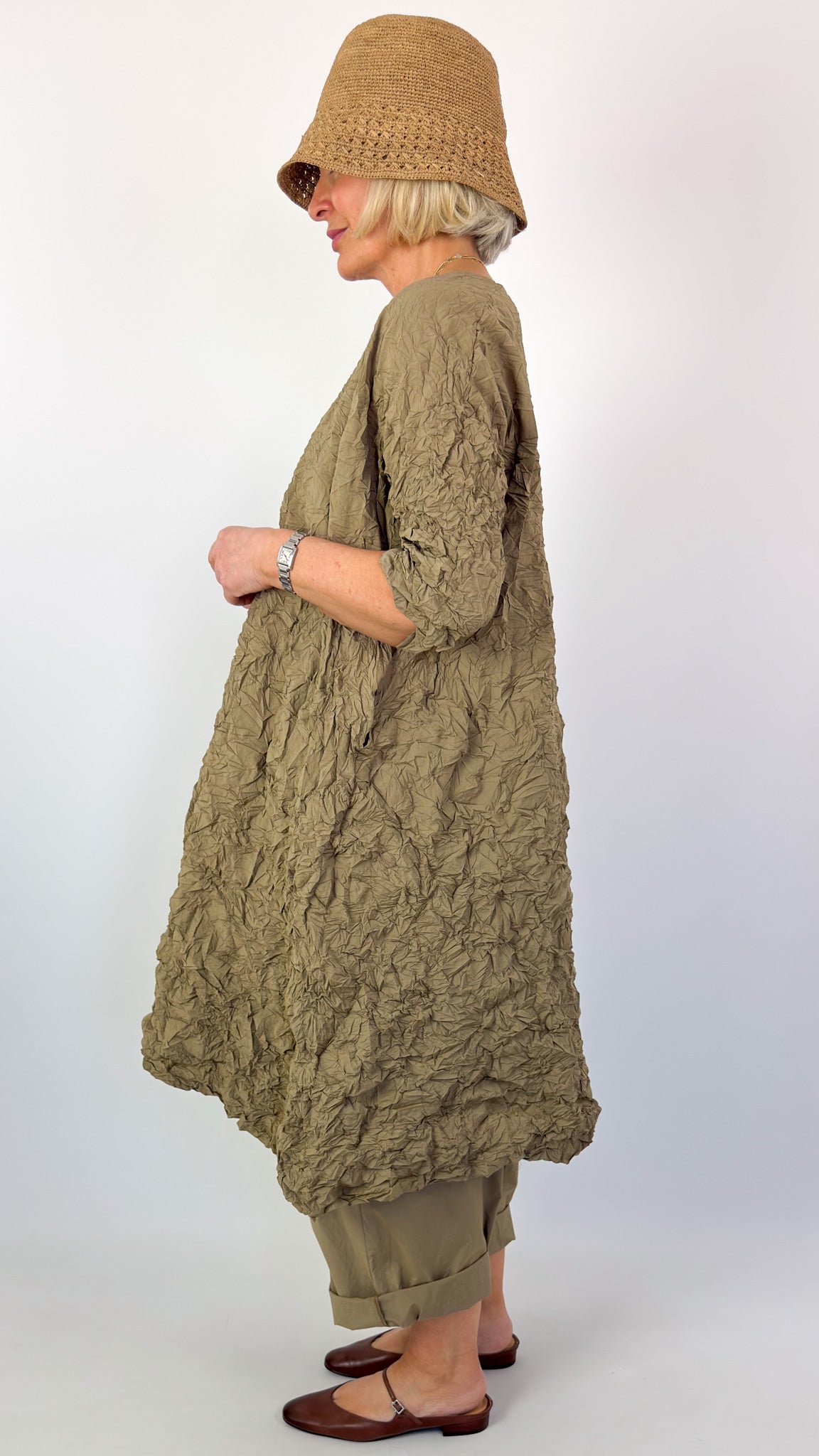 Manuelle Guibal 7004 Crinkora Dress Gold