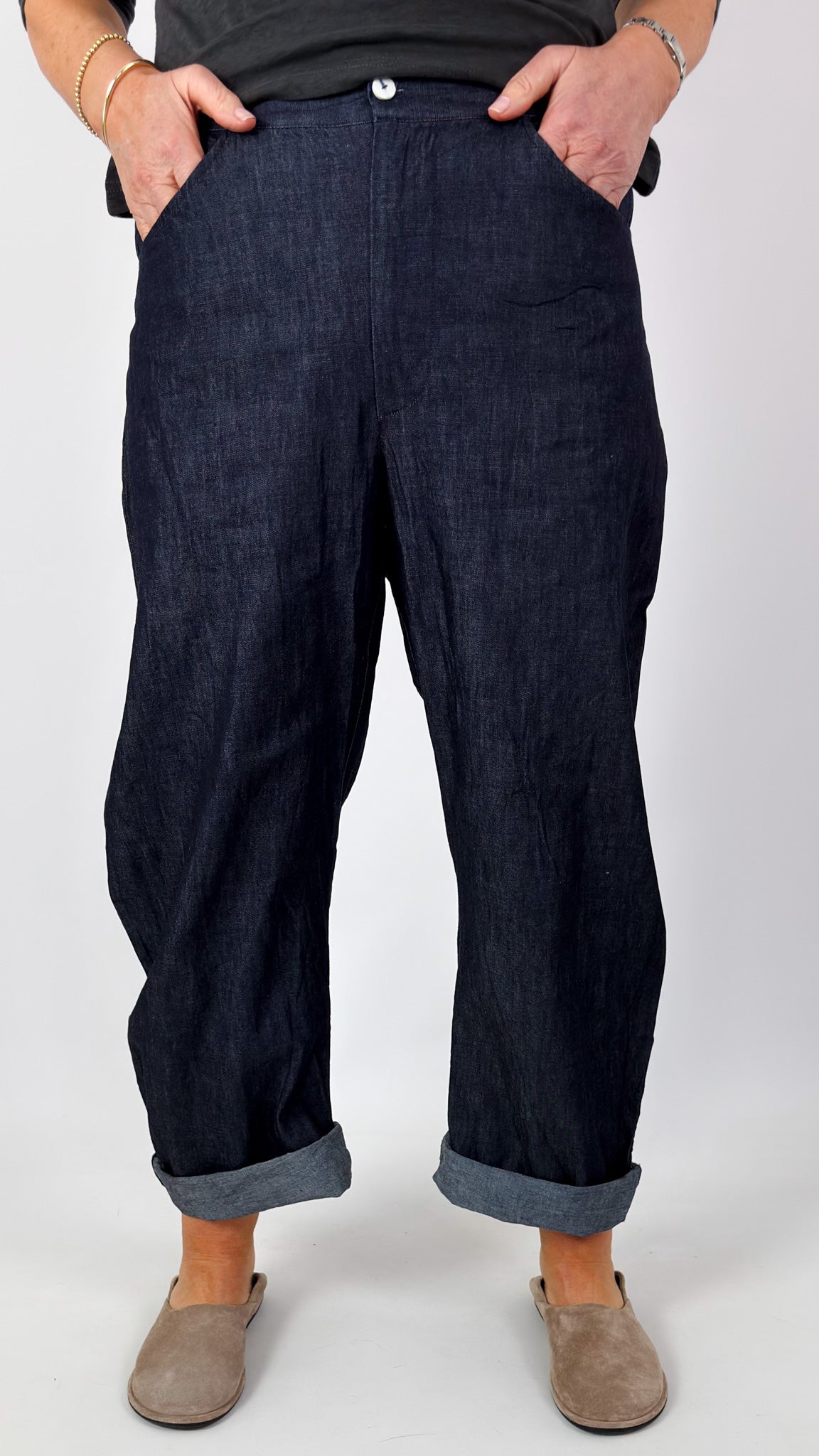 Sula Everyday Trousers Blue Denim