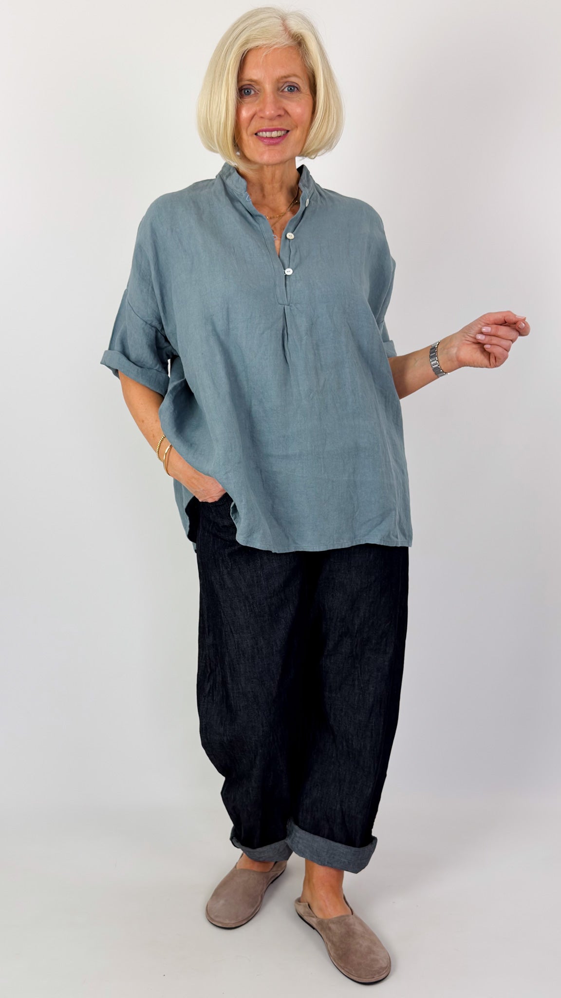 Sula Easy Shirt Blue