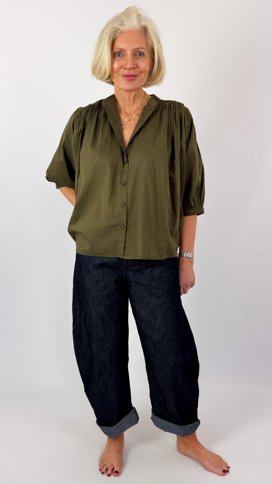 Diega Celesto Blouse Khaki