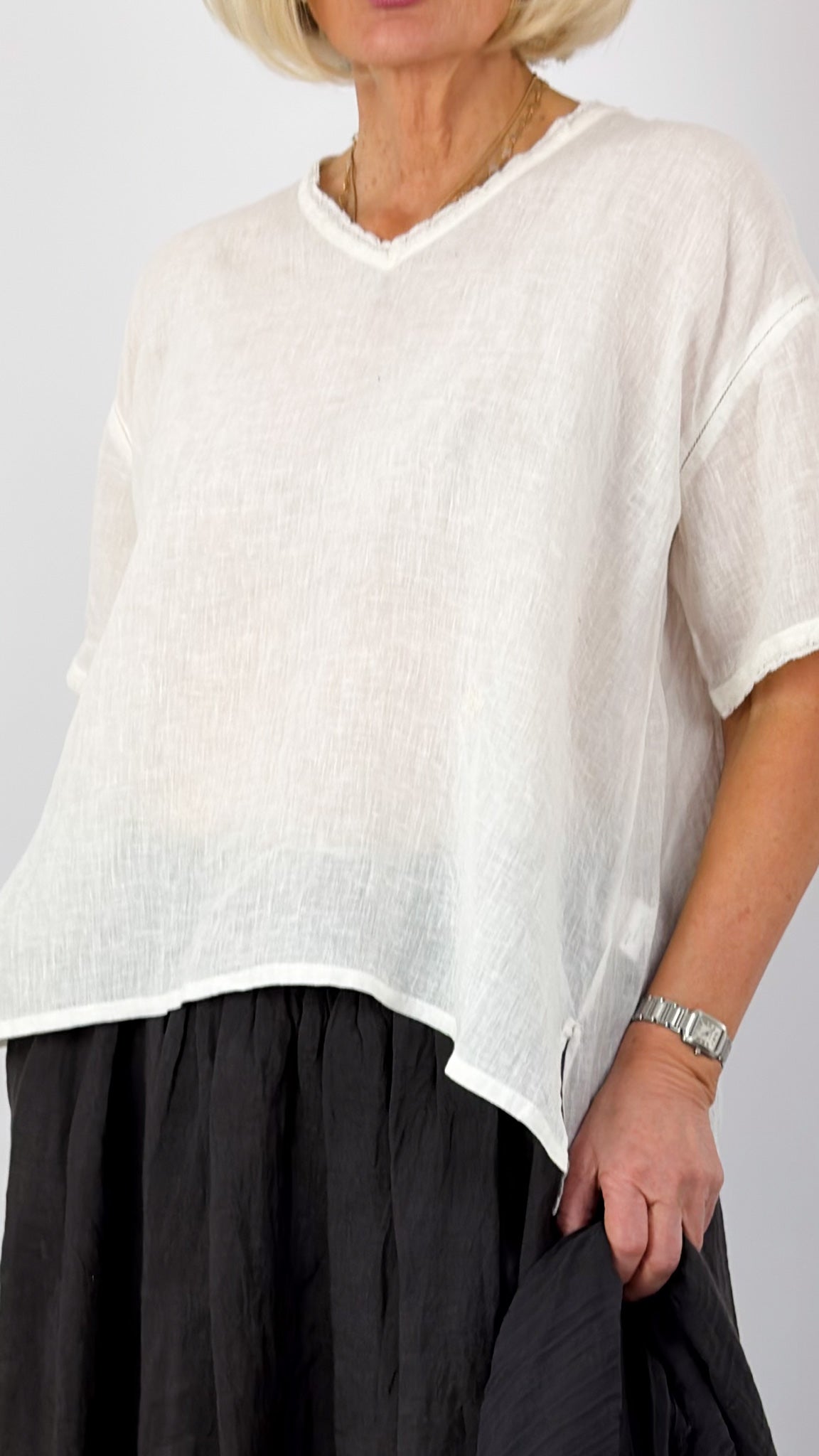 Maison de Soil 243 Blouse White