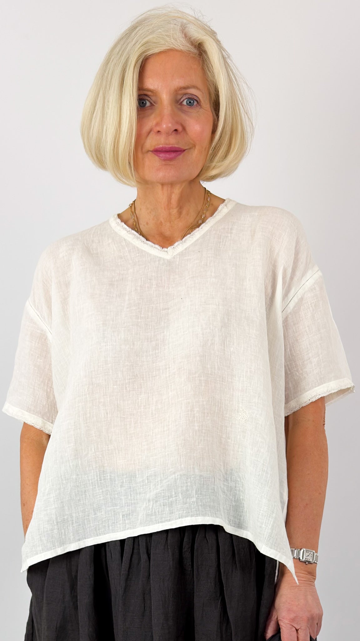 Maison de Soil 243 Blouse White