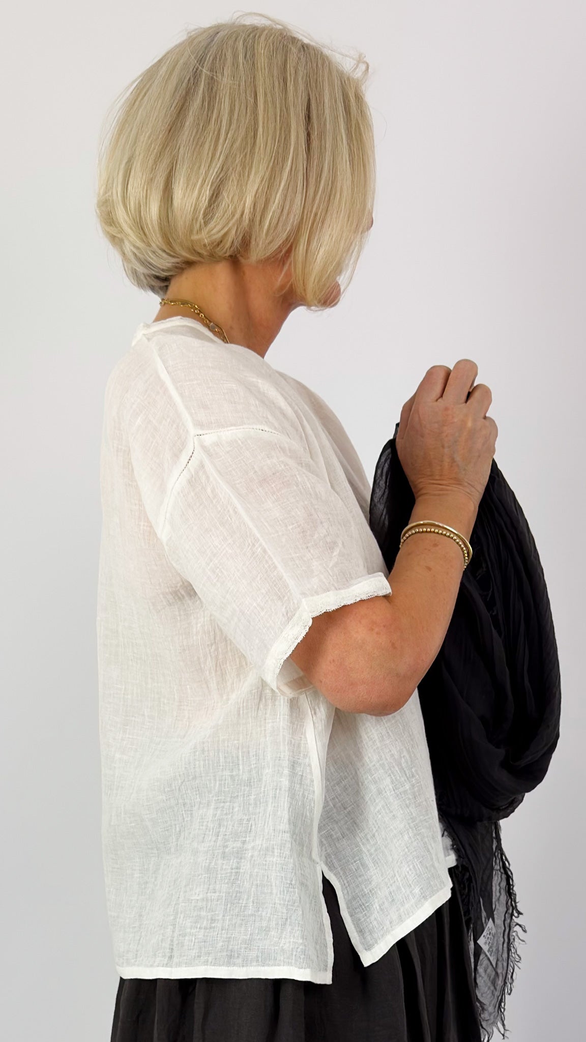 Maison de Soil 243 Blouse White
