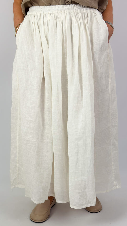 Maison de Soil 273 Skirt White