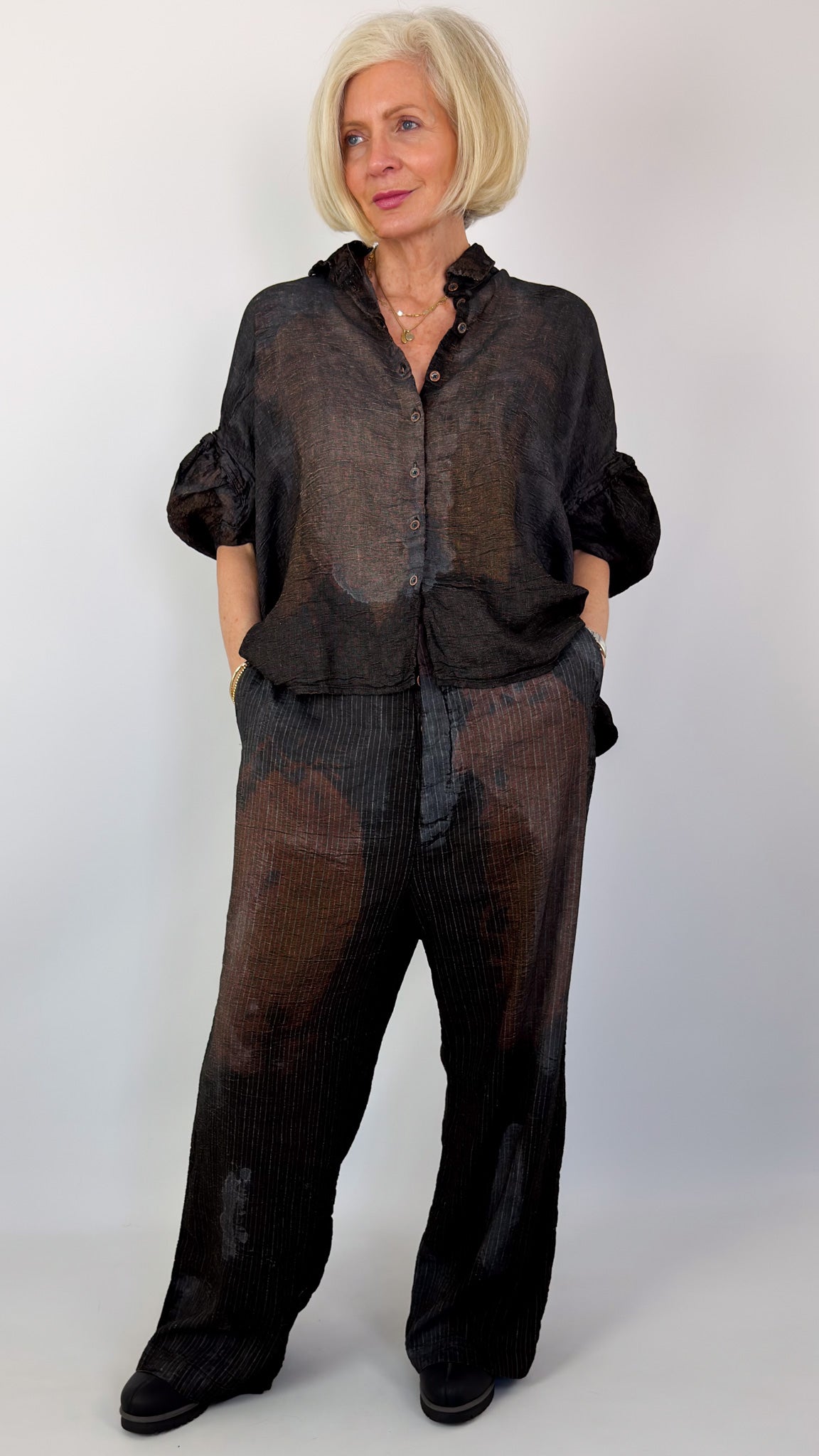 Rundholz Dip 0421 Blouse Amber Storm