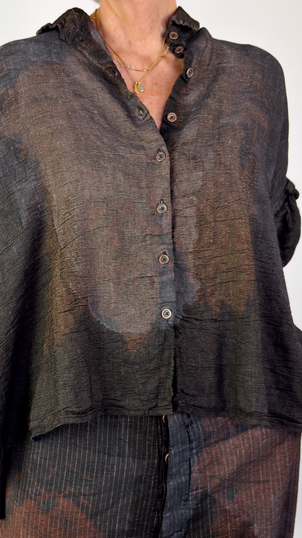 Rundholz Dip 0421 Blouse Amber Storm