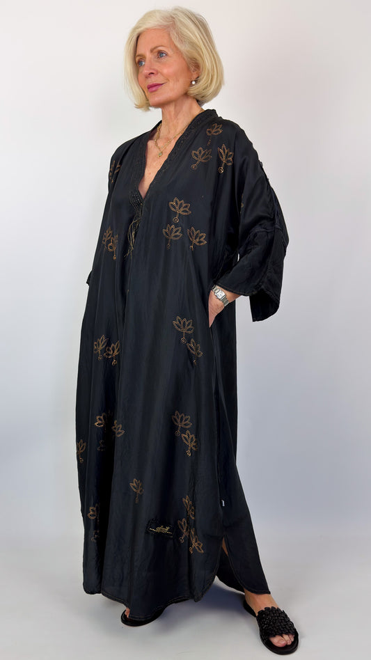 Agencies TurQuoise Aura Serena Dress Black