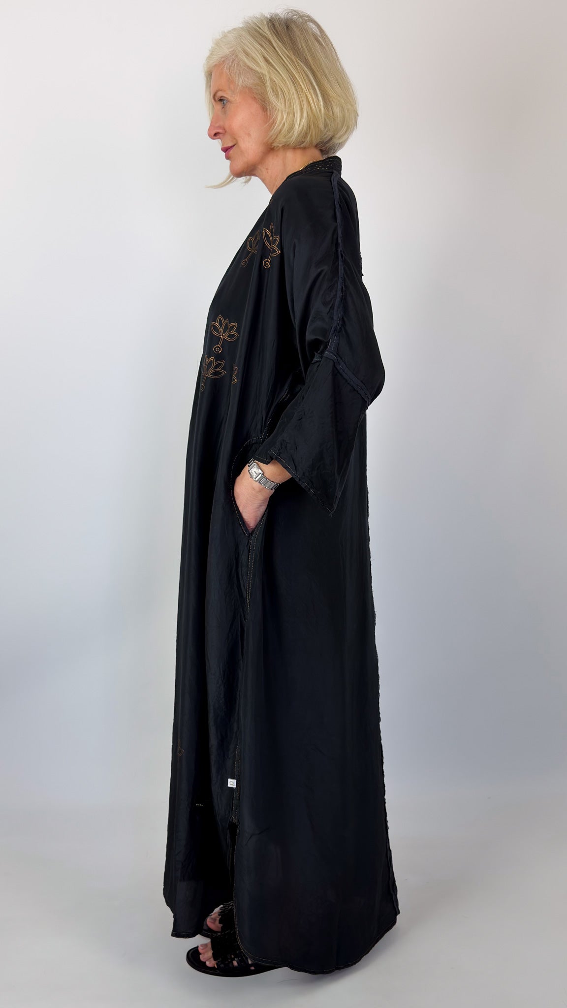 Agencies TurQuoise Aura Serena Dress Black