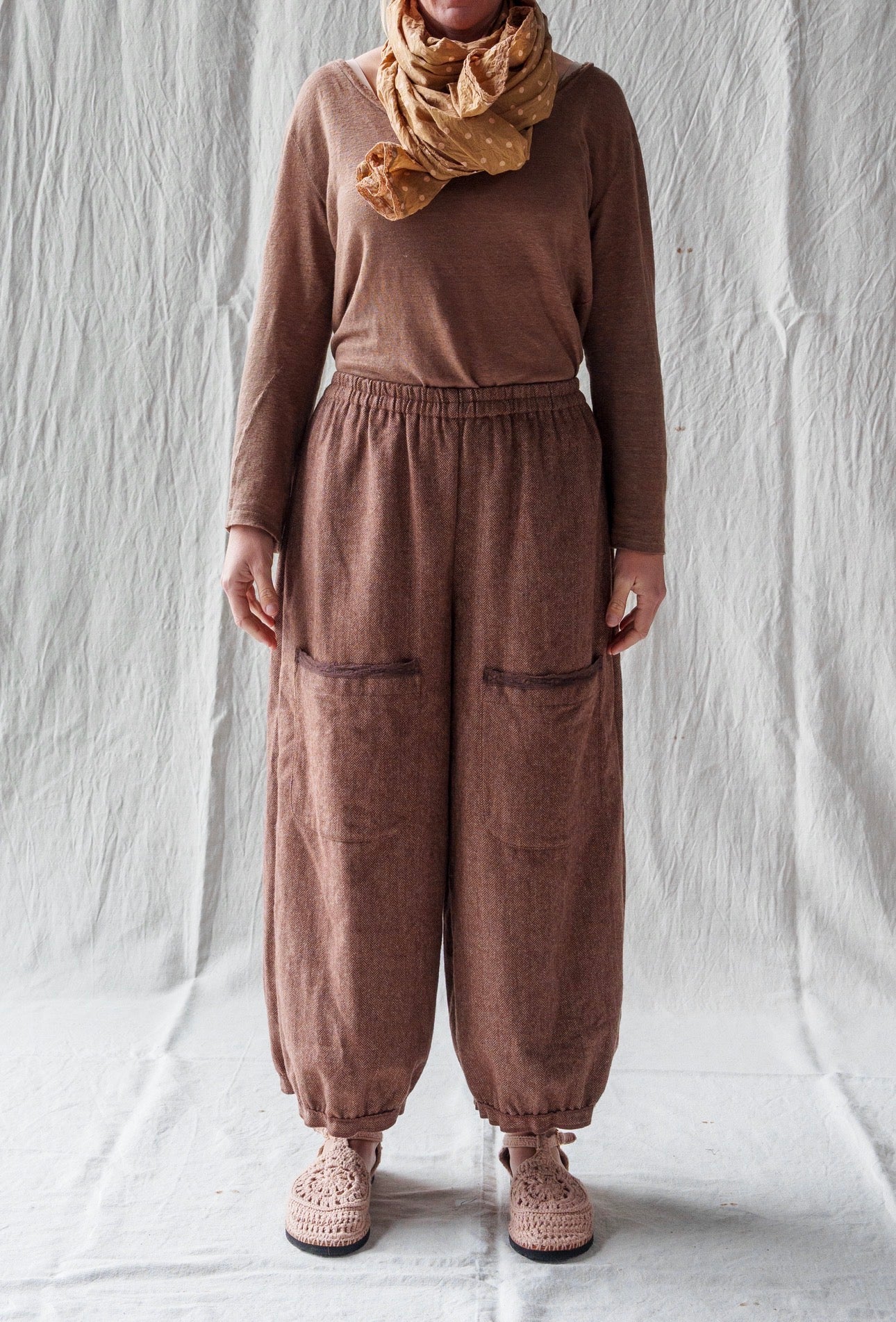 Les Ours Gus Trousers Chevron PRE-ORDER