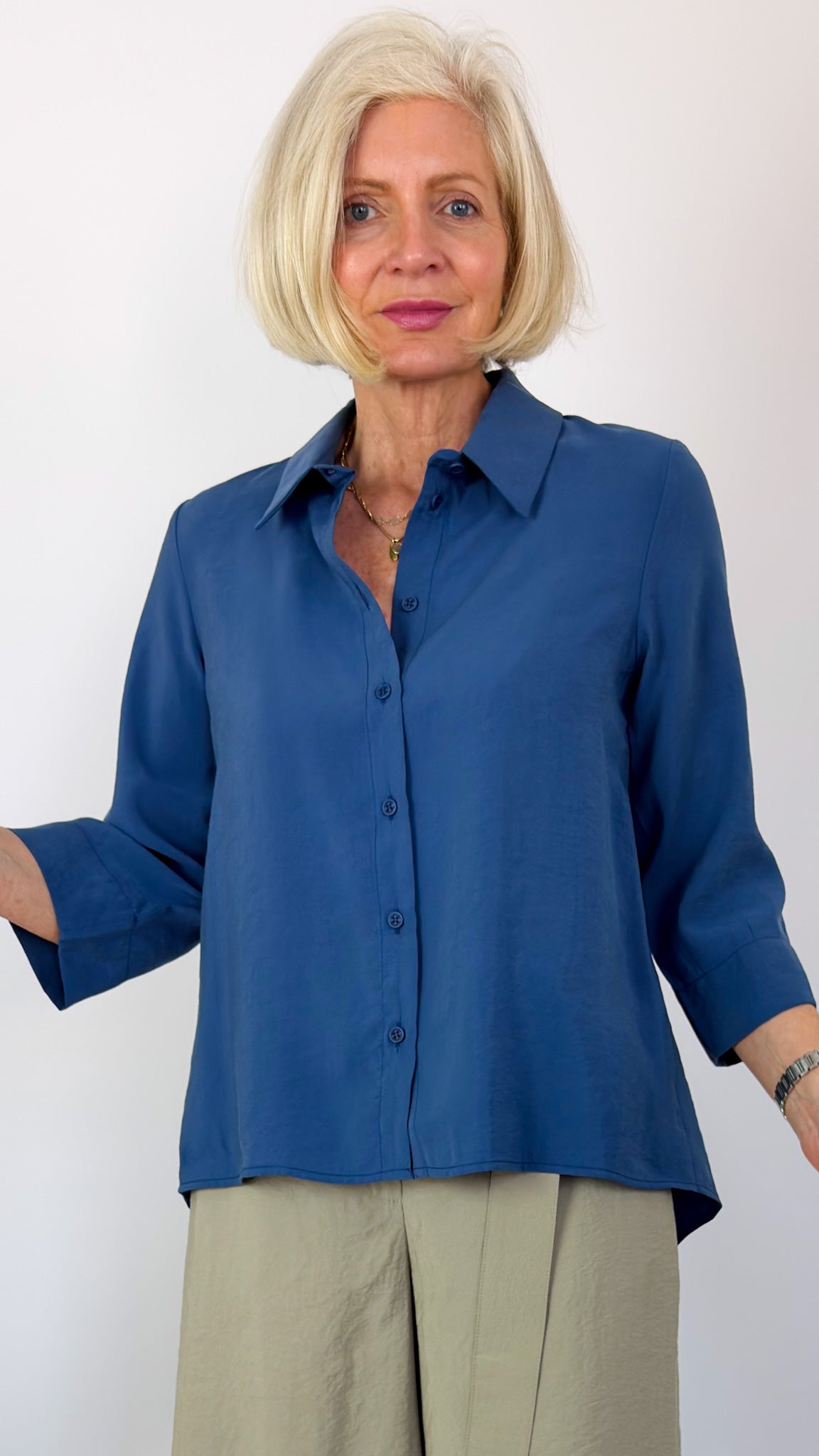 Humility Uchizora Blouse Denim