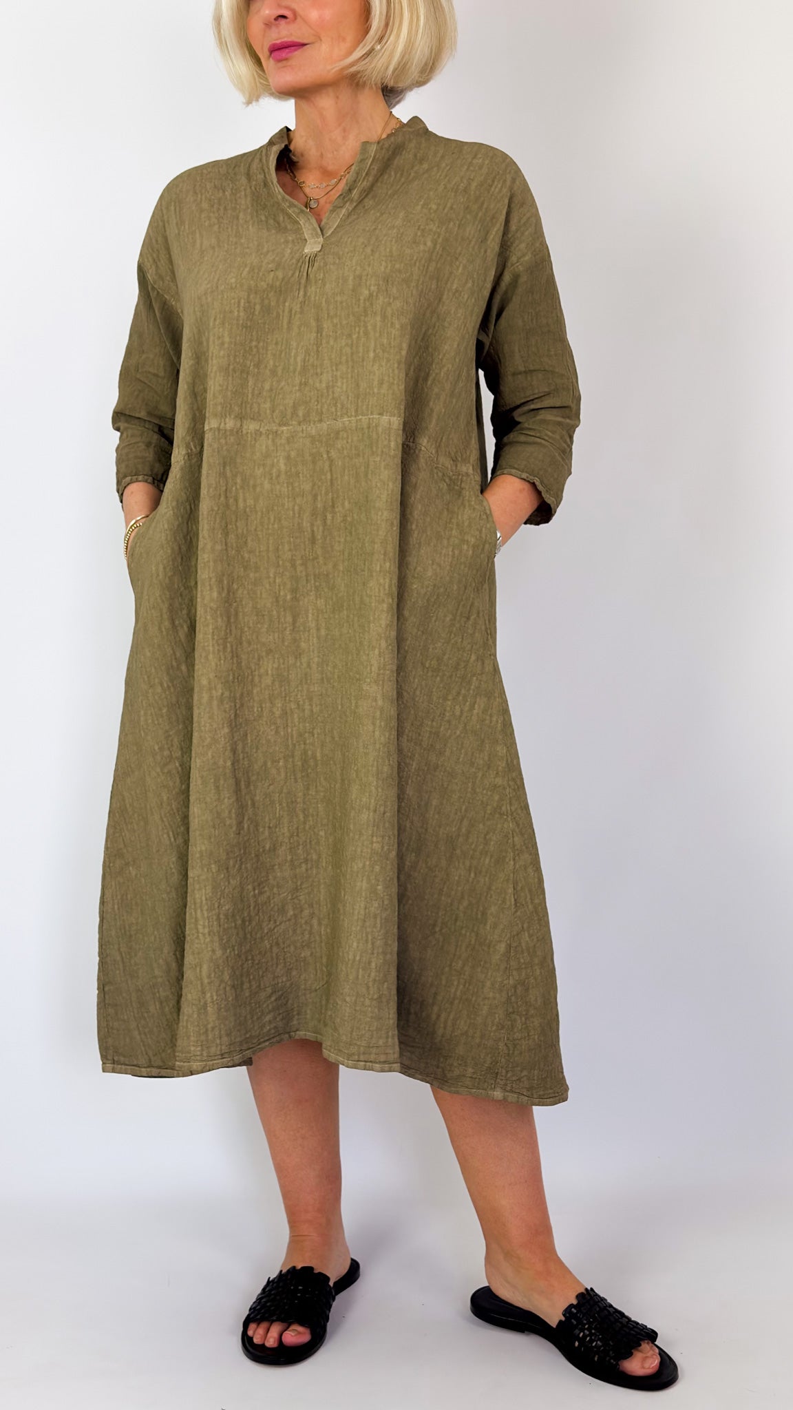 Manuelle Guibal 7072 Natsu Dress Gold