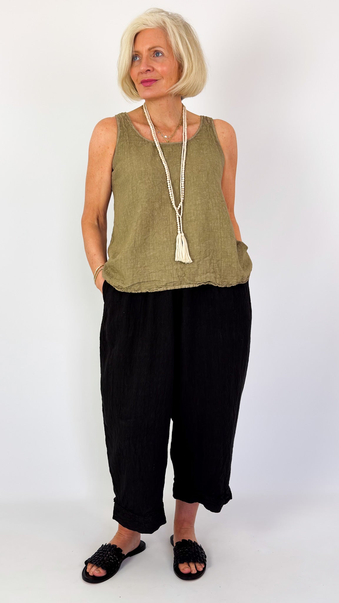 Manuelle Guibal 7071 Natsu Trousers Onyx