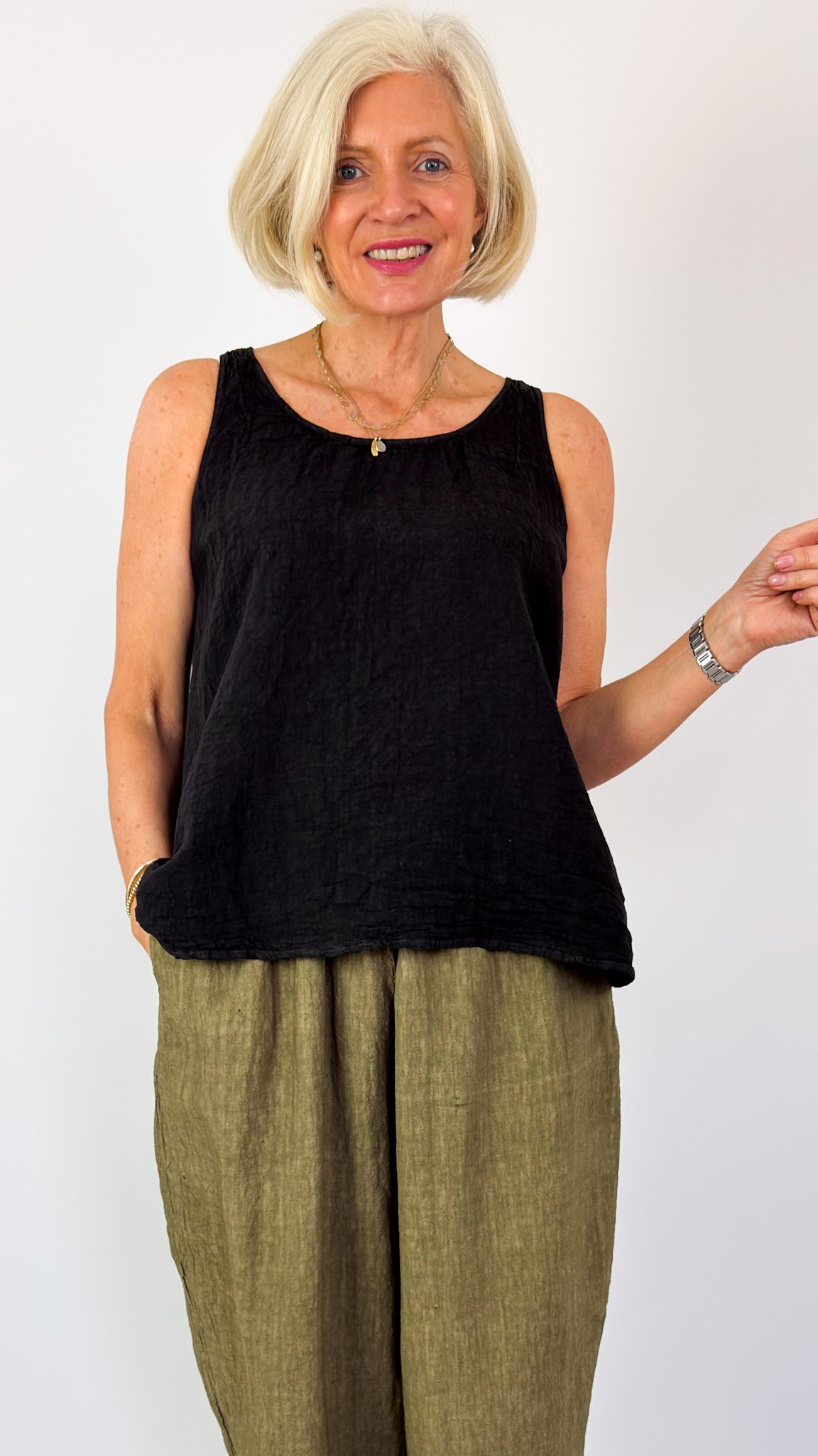 Manuelle Guibal 7080 Natsu Top Onyx