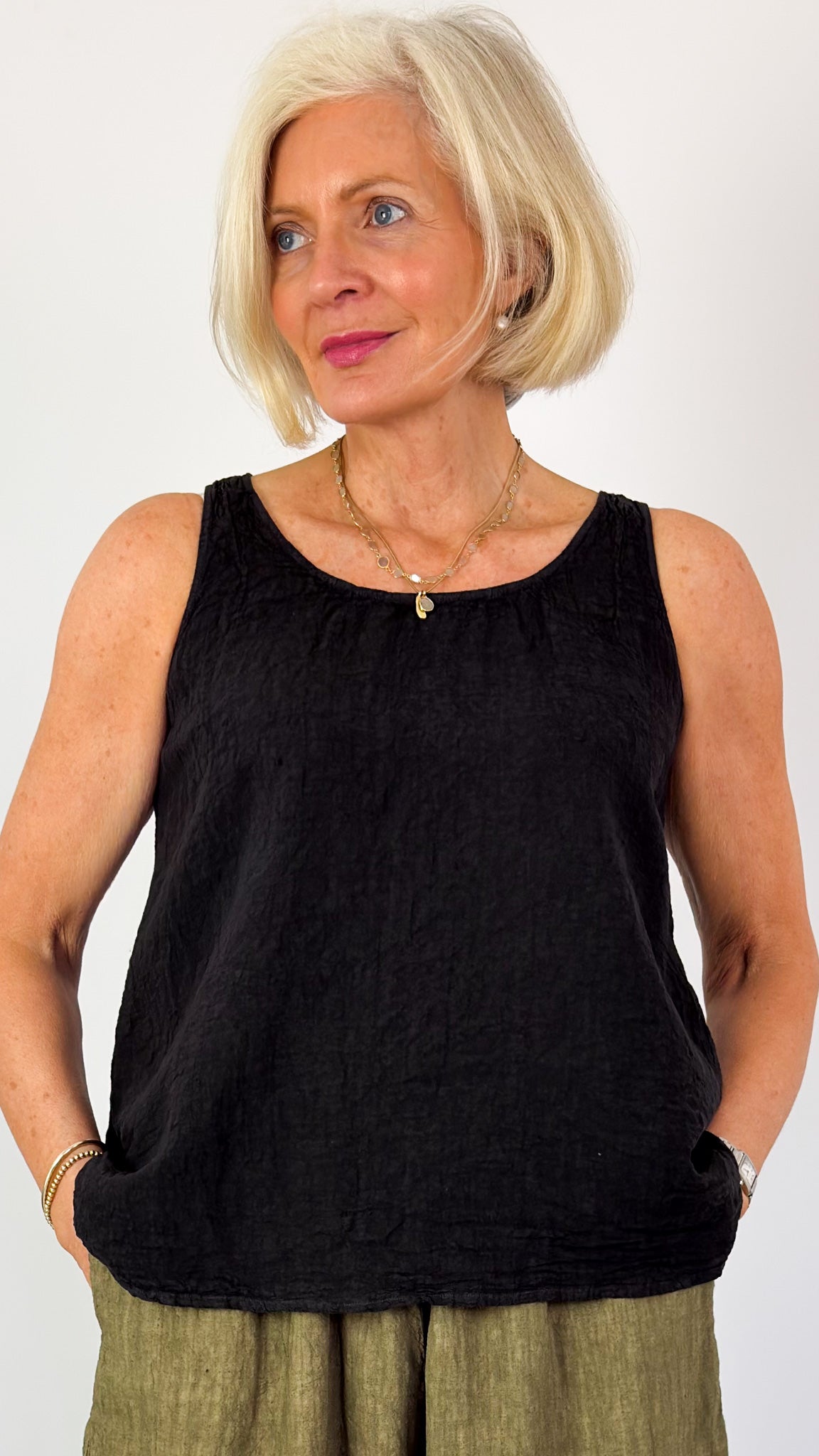 Manuelle Guibal 7080 Natsu Top Onyx