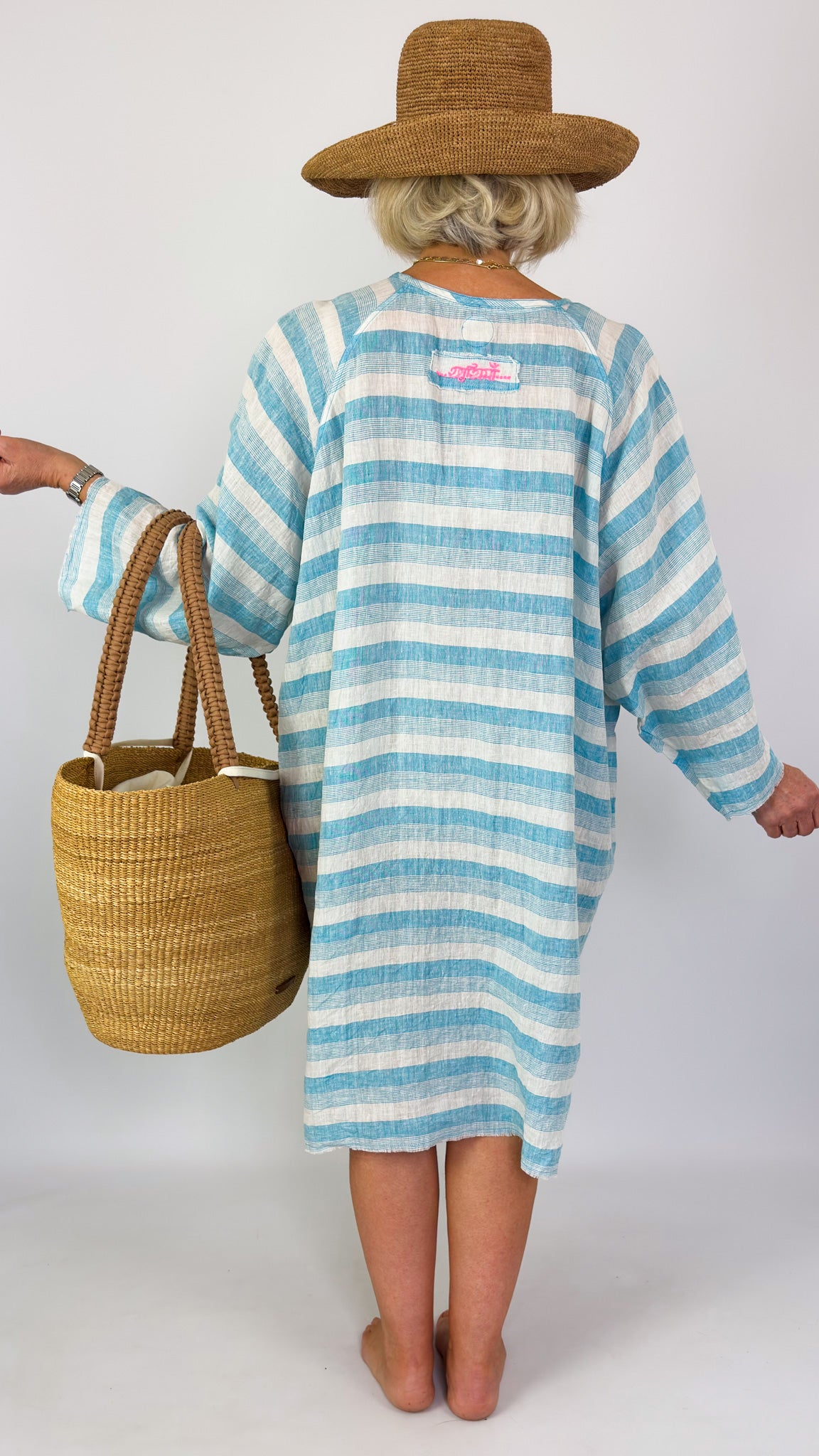Agencies TurQuoise Lissa Stripe Dress Coco