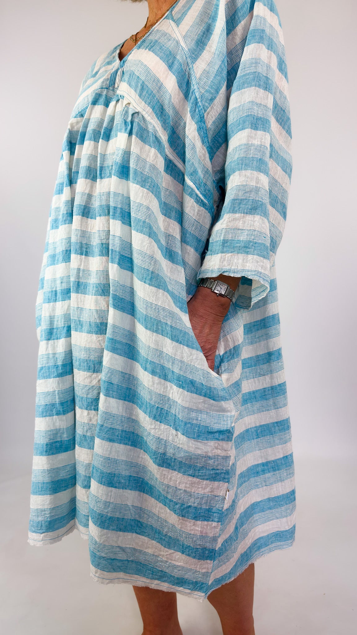 Agencies TurQuoise Lissa Stripe Dress Coco