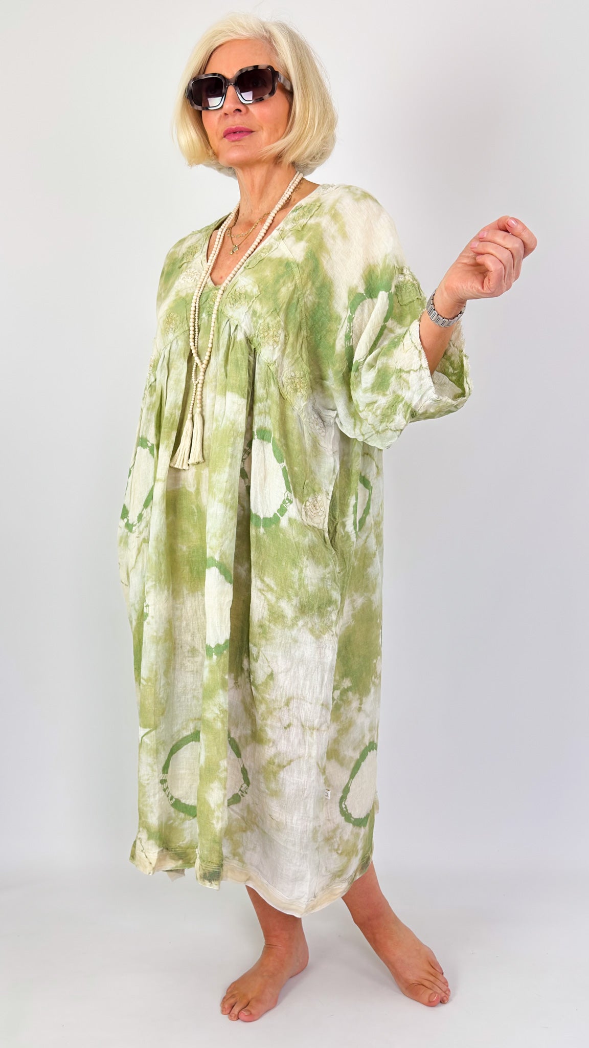 Agencies TurQuoise Lissa Midi Dress Green