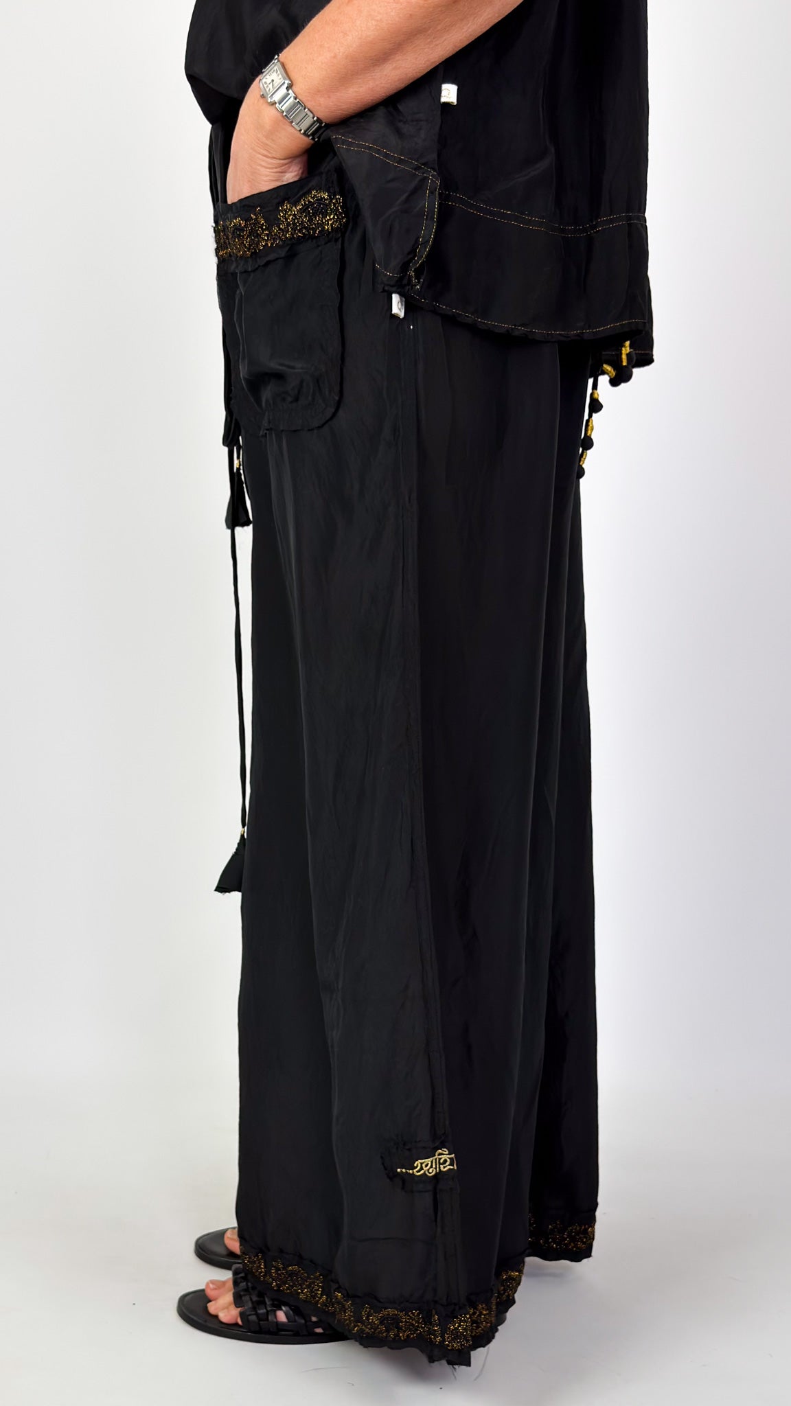 Agencies TurQuoise Cara Trousers Black