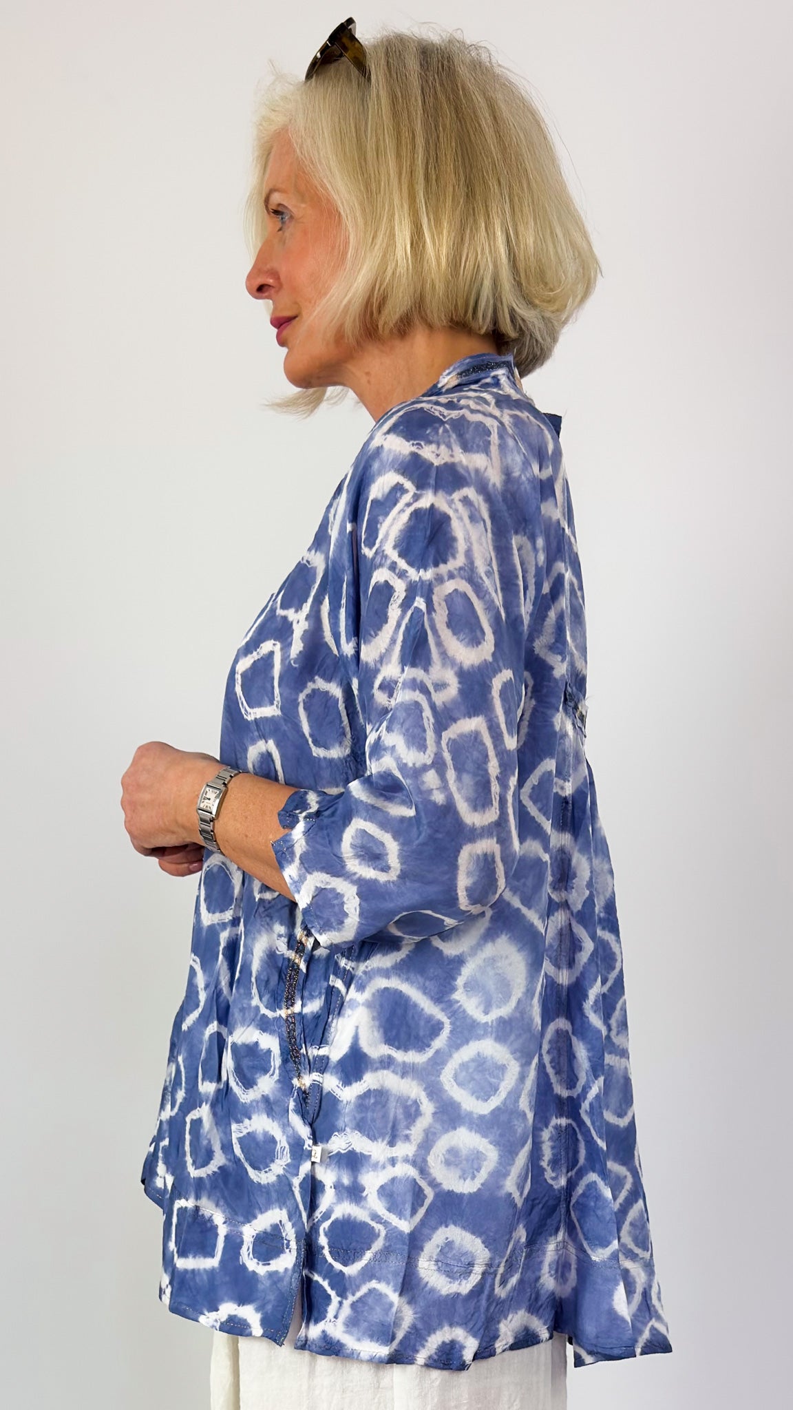 Agencies TurQuoise Rosie Blouse Blue