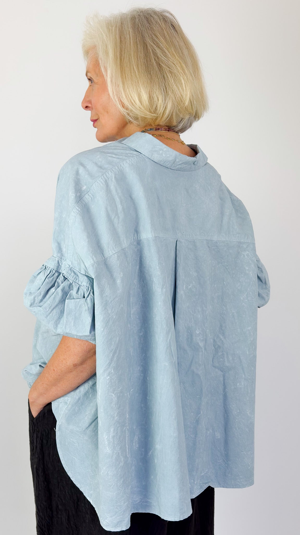 Rundholz Dip 0404 Blouse Sky Fog