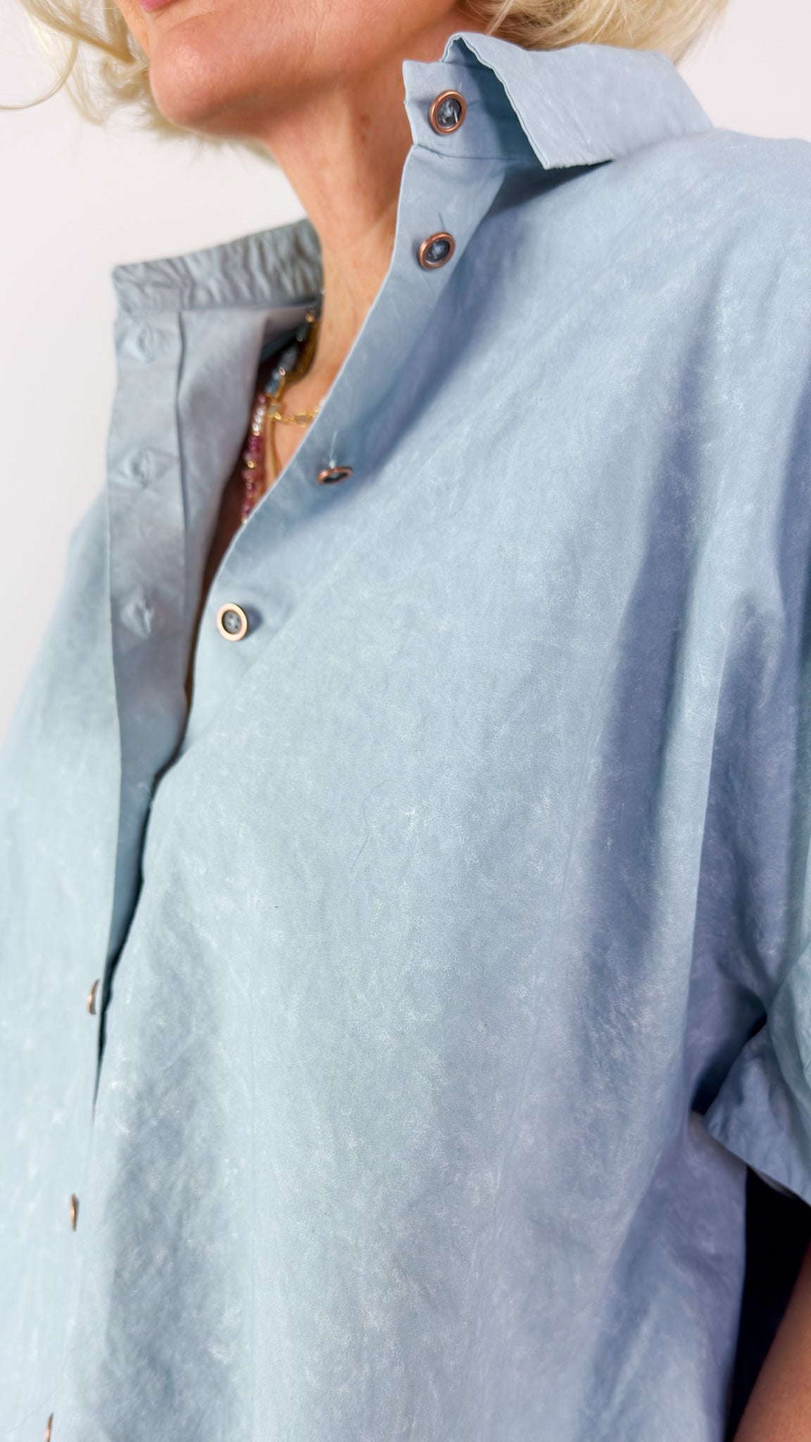 Rundholz Dip 0404 Blouse Sky Fog
