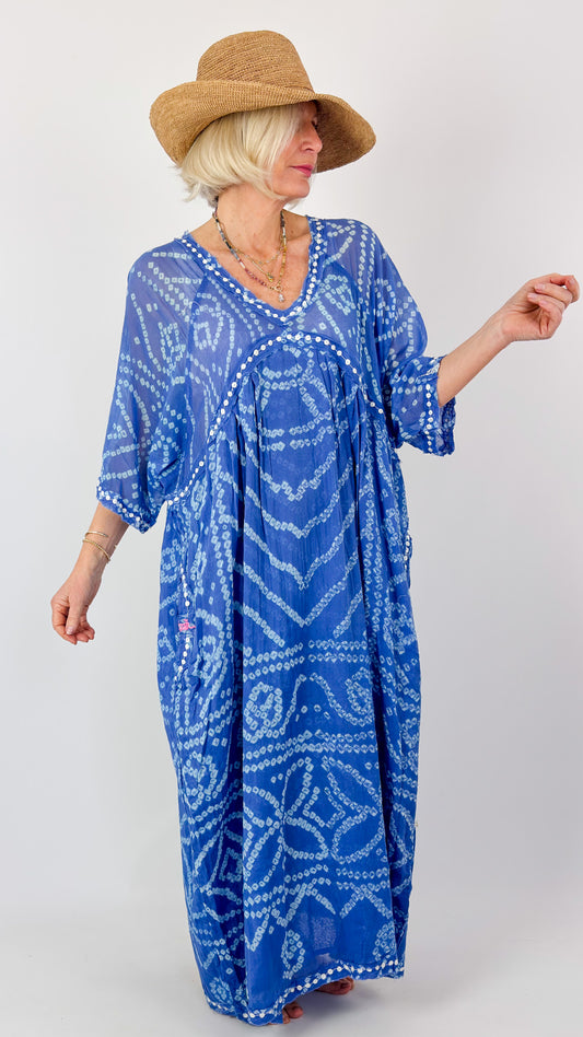 Agencies TurQuoise Lune Dress Indigo