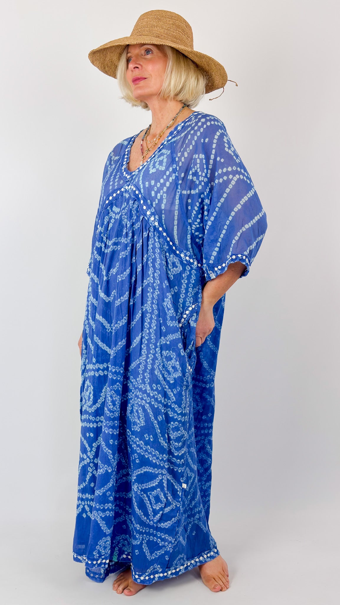 Agencies TurQuoise Lune Dress Indigo