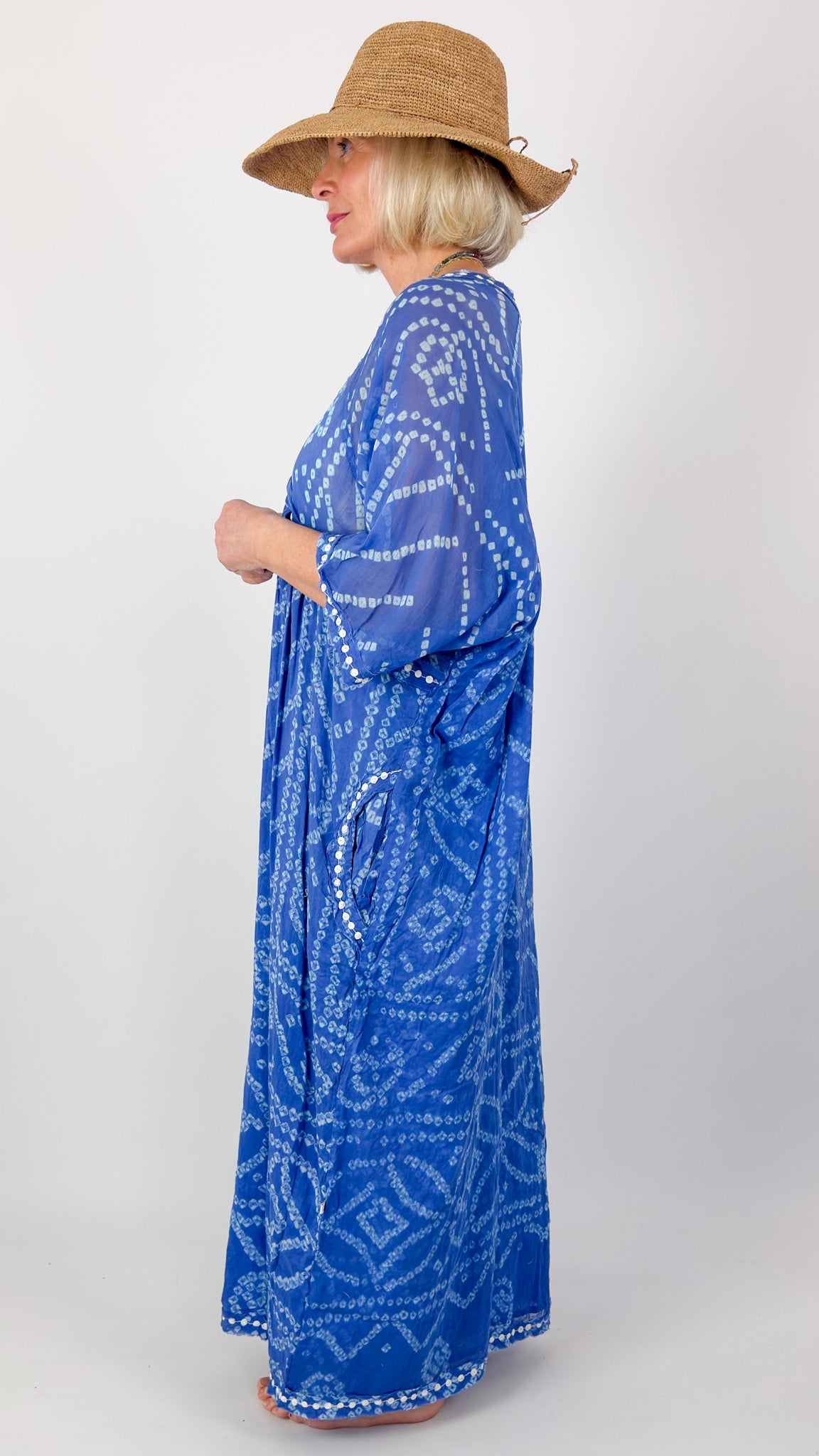 Agencies TurQuoise Lune Dress Indigo