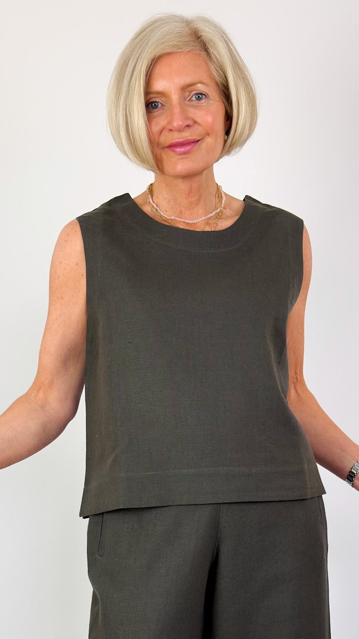 Cordelia James L-1 Top Fir Green