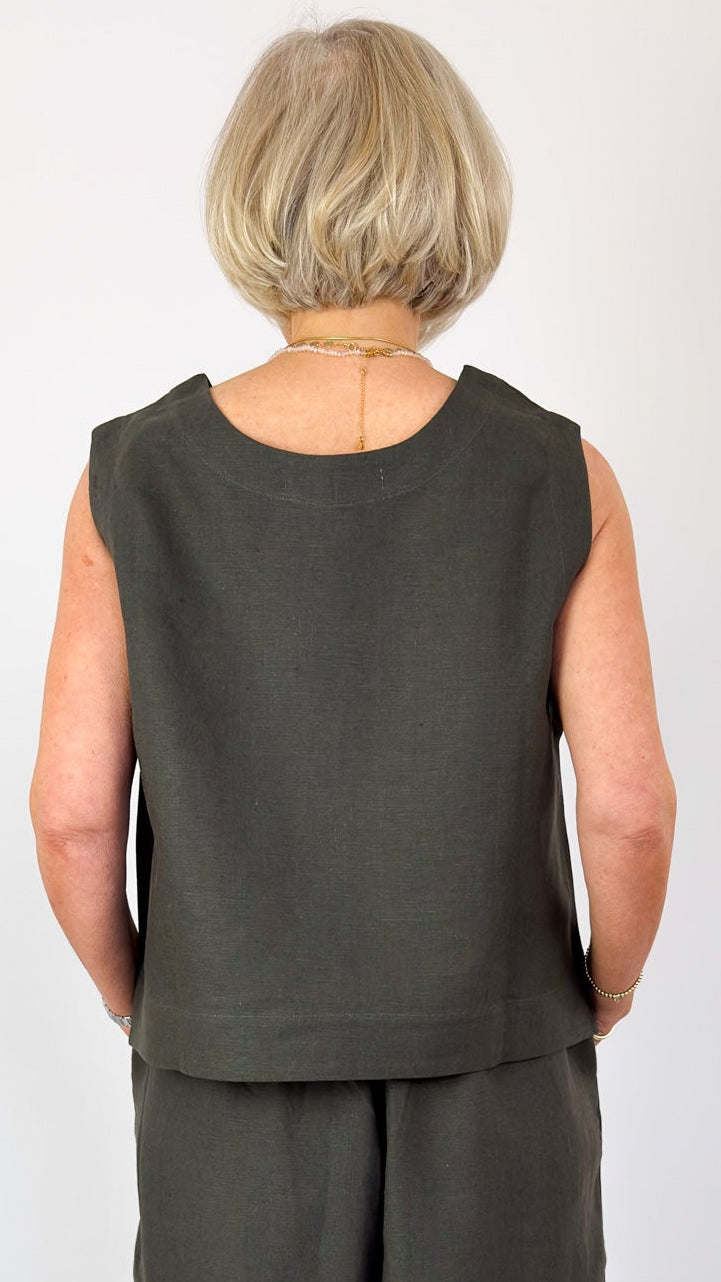 Cordelia James L-1 Top Fir Green