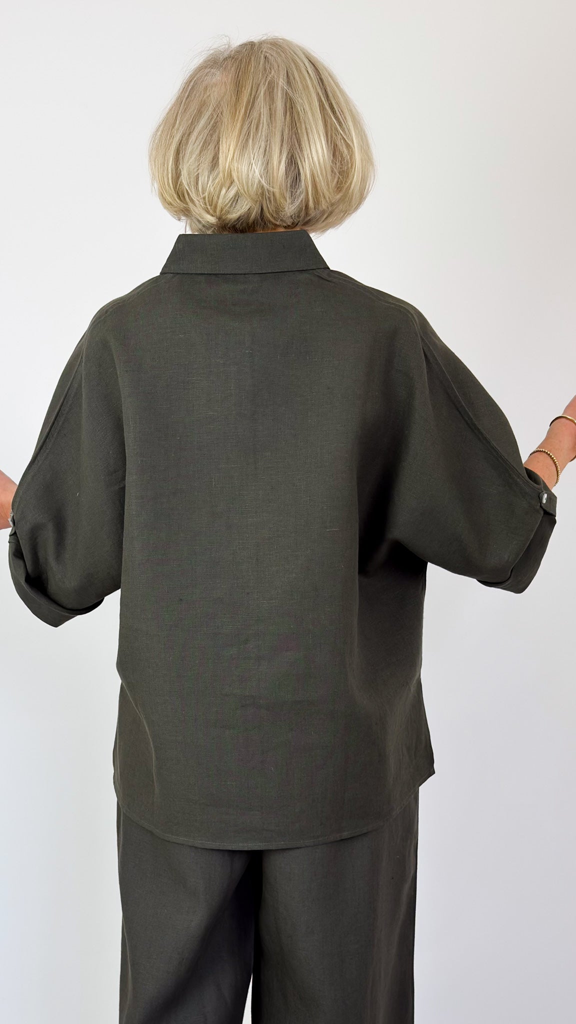 Cordelia James L-3 Shirt Fir Green
