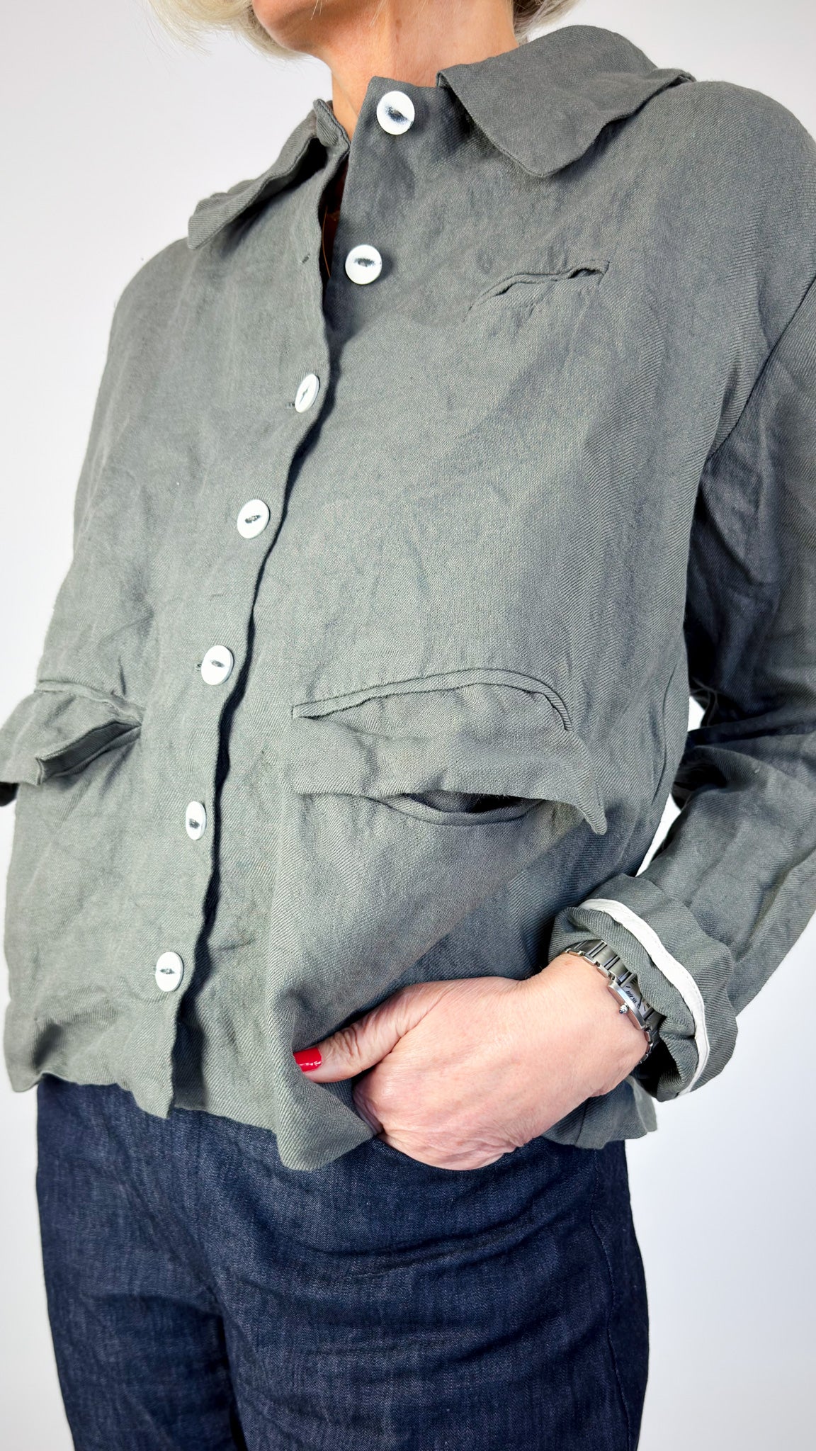 Sula Warm Jacket Dirty Green