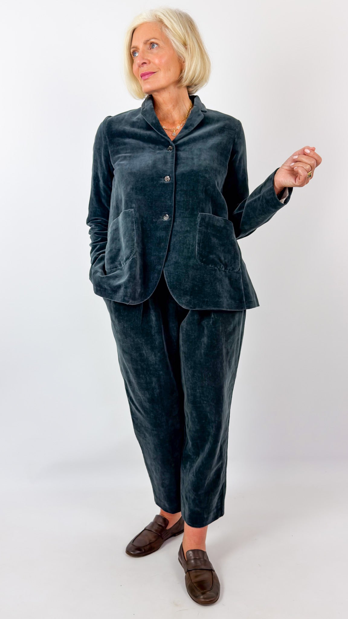 Apuntob 1462 Jacket Teal