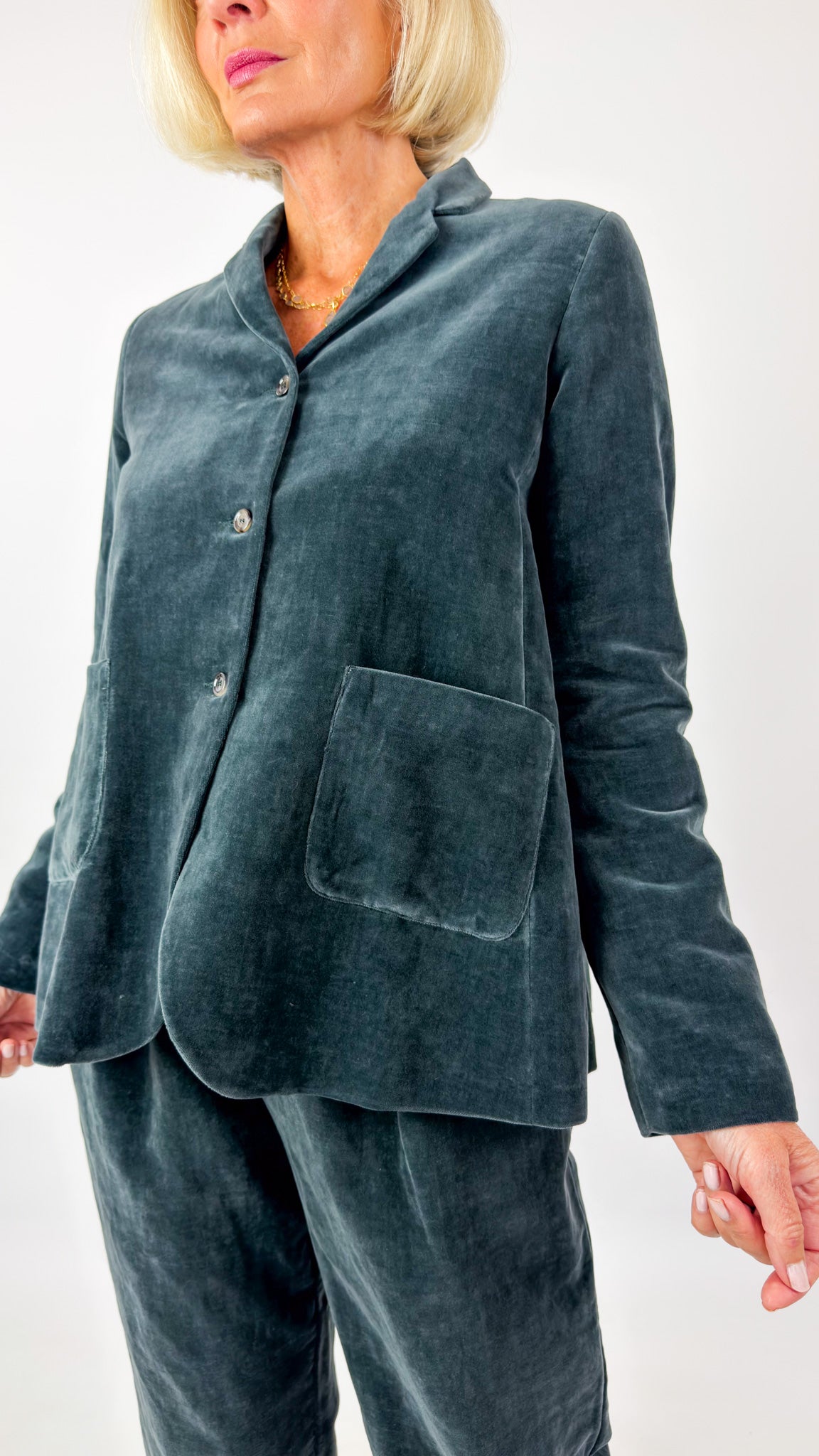 Apuntob 1462 Jacket Teal