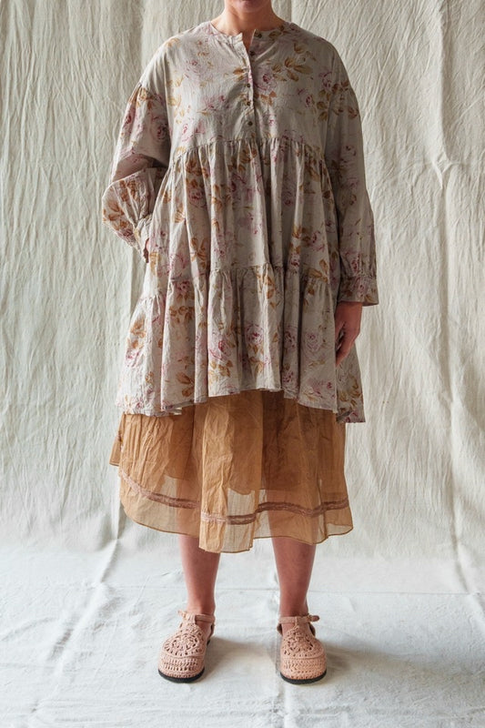 Les Ours Nana Blouse Sage Flowers PRE-ORDER