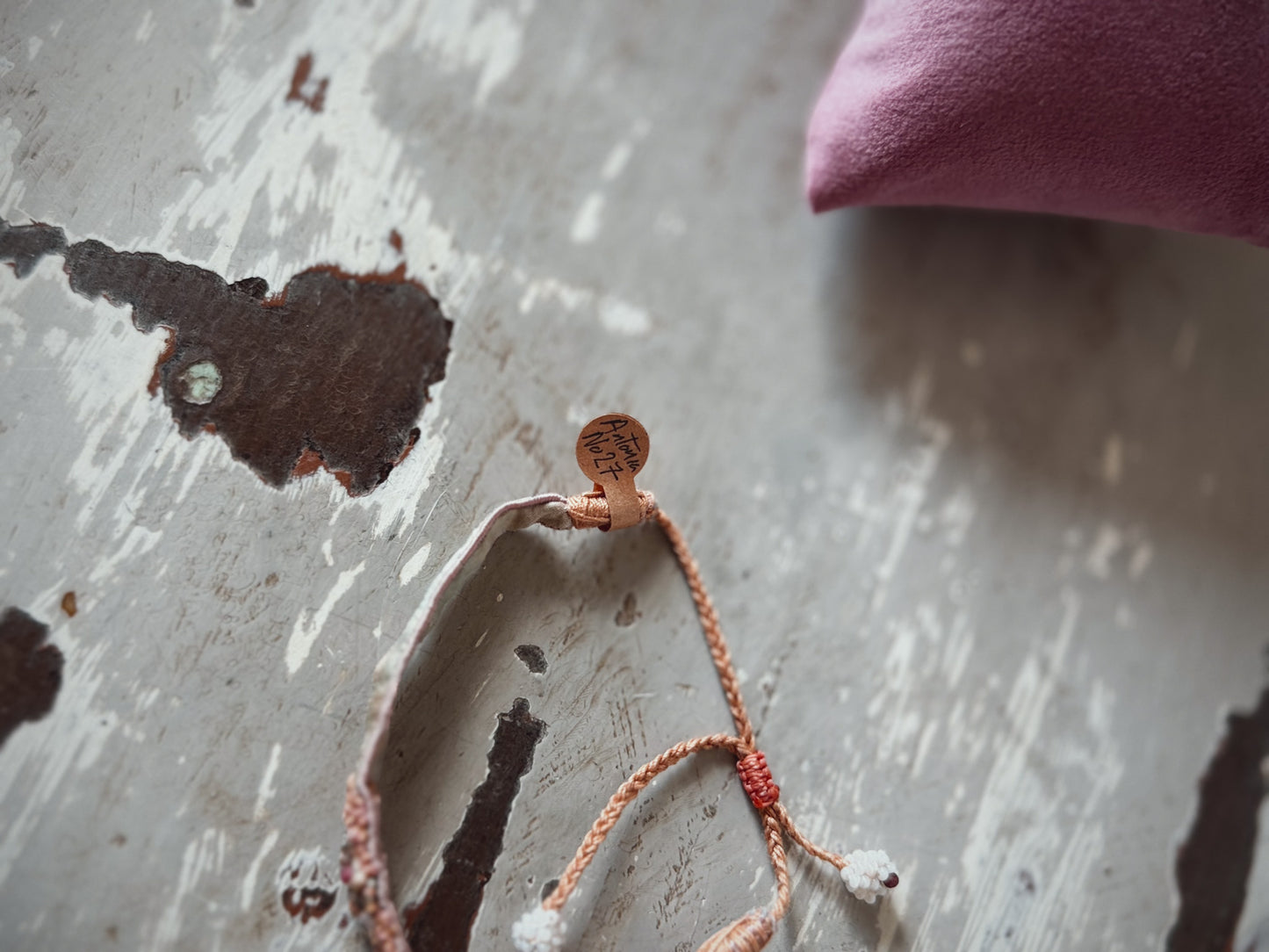 Antomoon Embroidered Silk Bracelet No.27