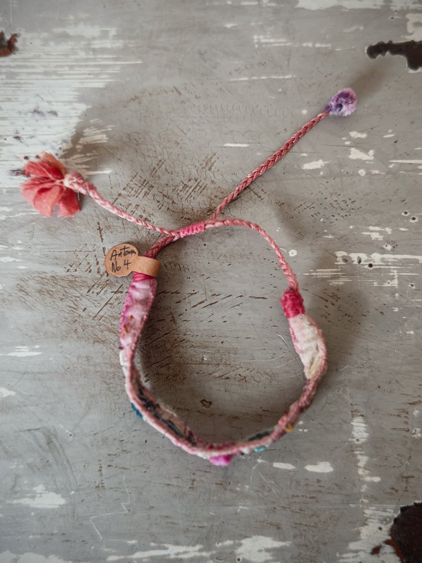 Antomoon Emboirdered Silk Bracelet No.4