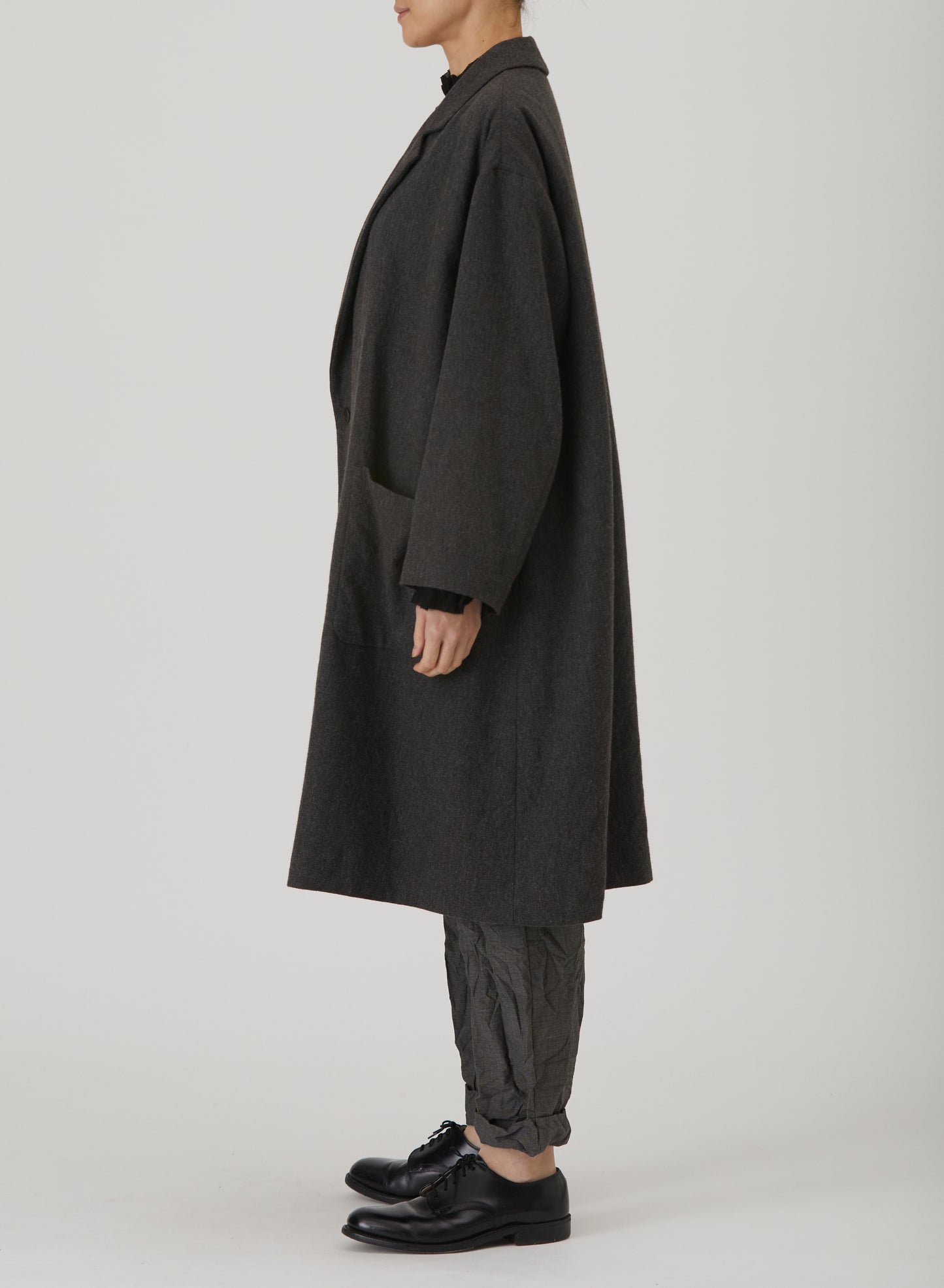Pas De Calais 9394 Tailored Coat Black PRE-ORDER