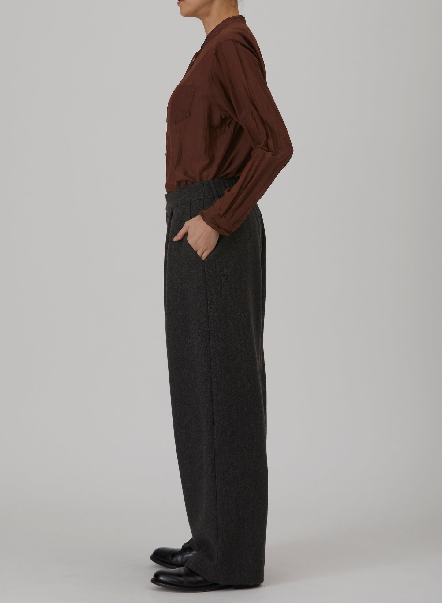 Pas De Calais 8750 Tweed Trousers Brown PRE-ORDER